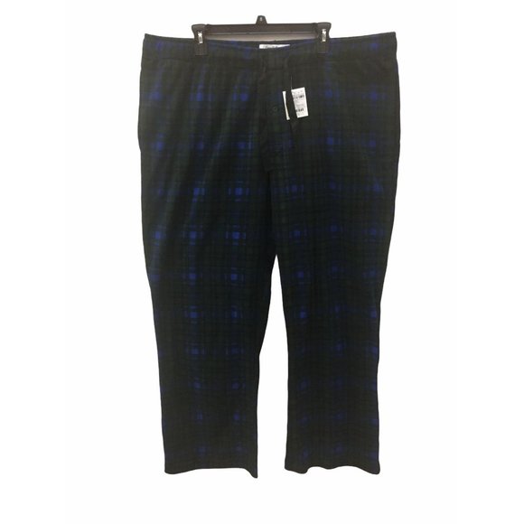 Men's Big & Tall Microfleece Pajama Set Size 2XB - Picture 5 of 10